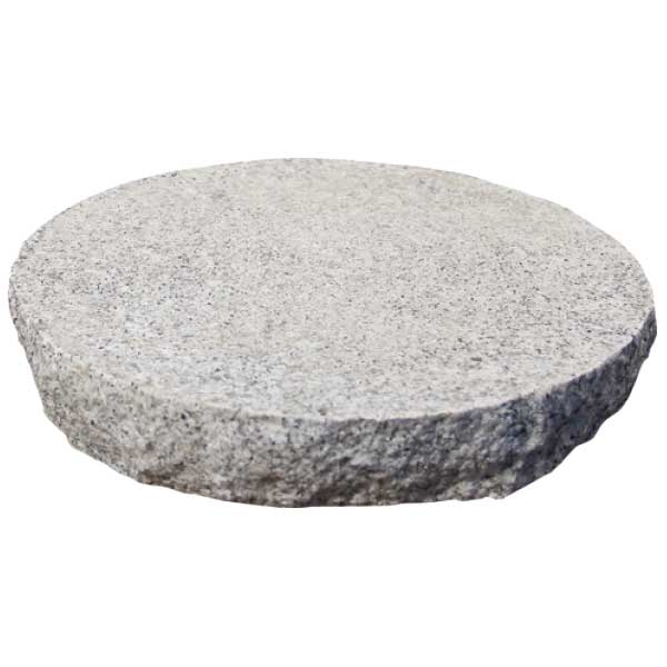 Granit-Stepping-Stones hellgrau gesägt und geflammt