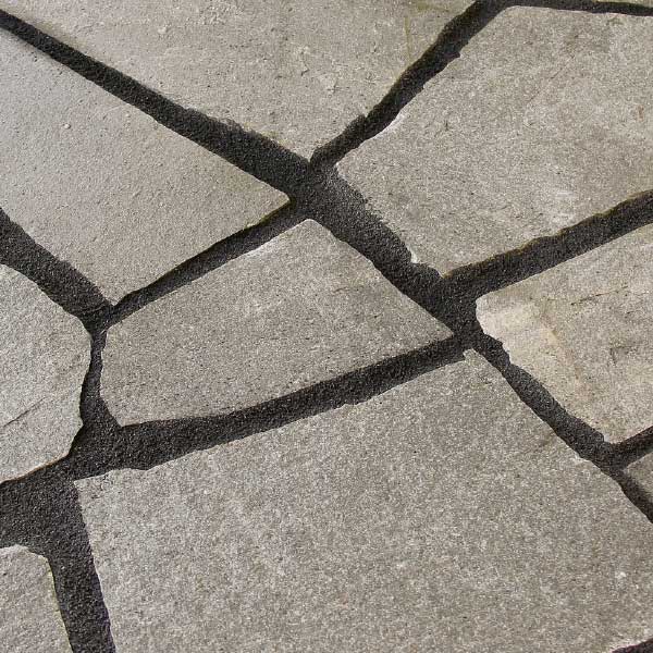 Polygonalplatten Kavala, Grau | grün